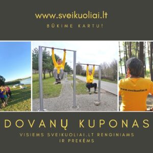 Dovanų kuponas renginiams ir prekėms