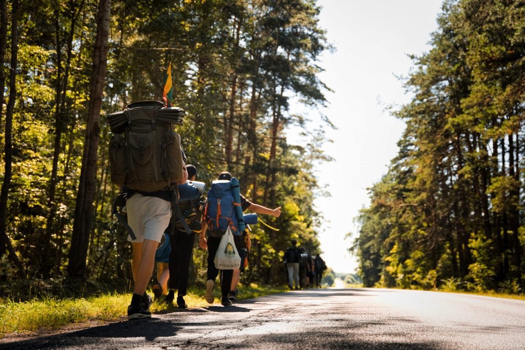 Jaunimo stovykla gamtoje