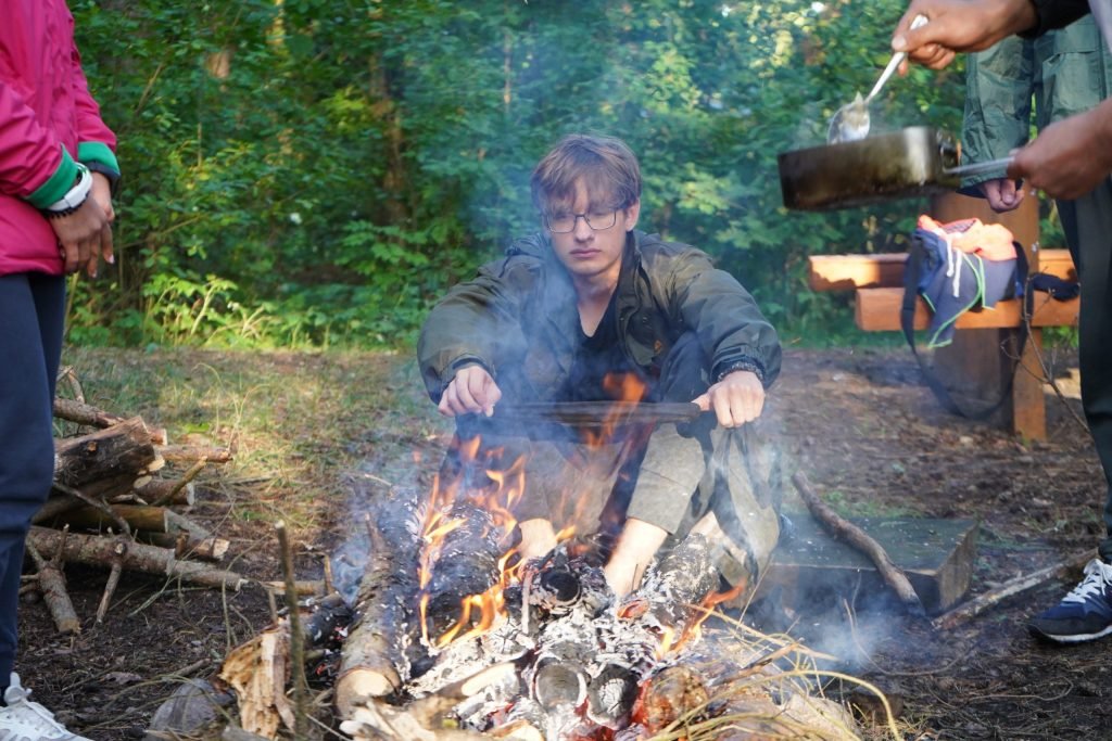 Jaunimo stovykla gamtoje