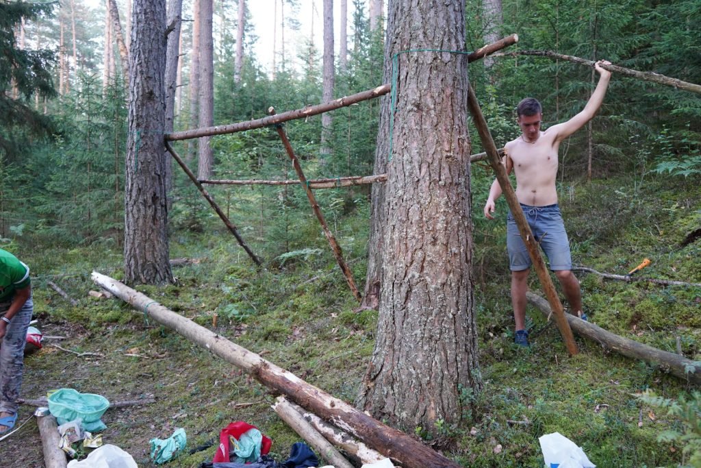 Jaunimo stovykla gamtoje