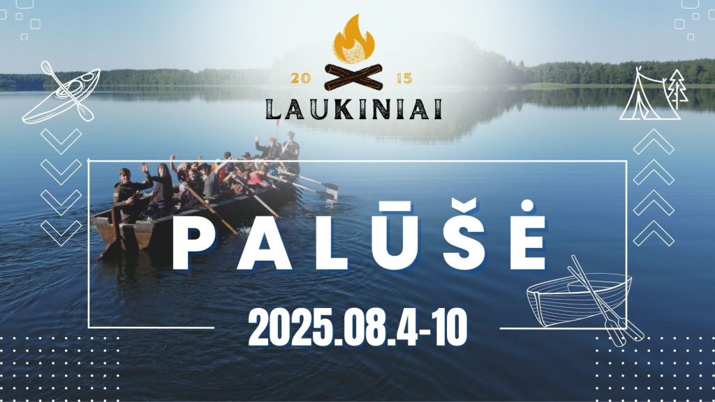 Jaunimo stovykla Palūšėje 2025