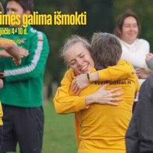 SVEIKOS GYVENSENOS STOVYKLA "Laimės galima išmokti" - 2025 m. rugpjūčio 4-10 d.