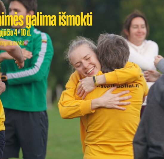SVEIKOS GYVENSENOS STOVYKLA "Laimės galima išmokti" - 2025 m. rugpjūčio 4-10 d.