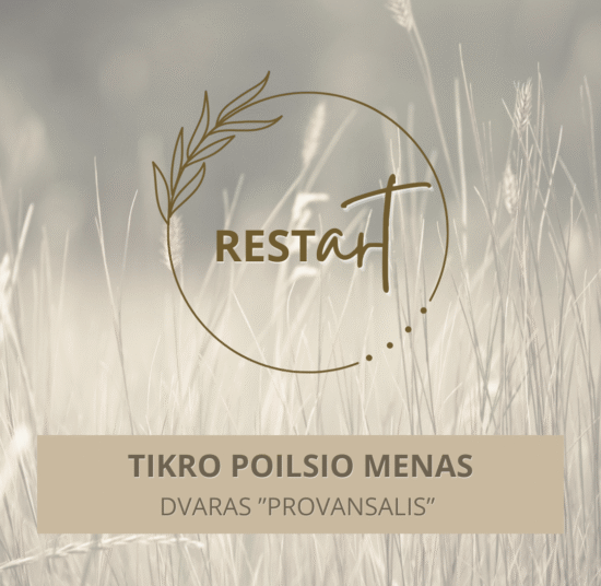 RESTart savaitgalio stovykla. Tikro poilsio menas 2026 m. lapkričio 6-8 d.